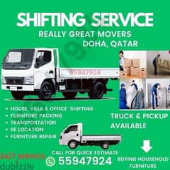 Shifting and moving service