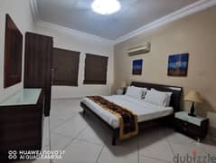 MONTHLY RENTAL 1BHK ( KAHRAMAA, WIFI AND CLEANING FREE)
