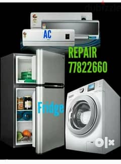 Ac fridge and washing machine repair 77822660