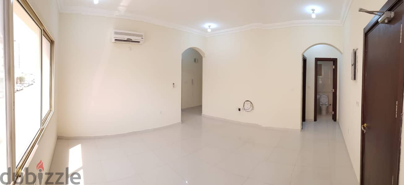 For rent unfurnished family apartment in Al Wakra behind Kims Medical 9