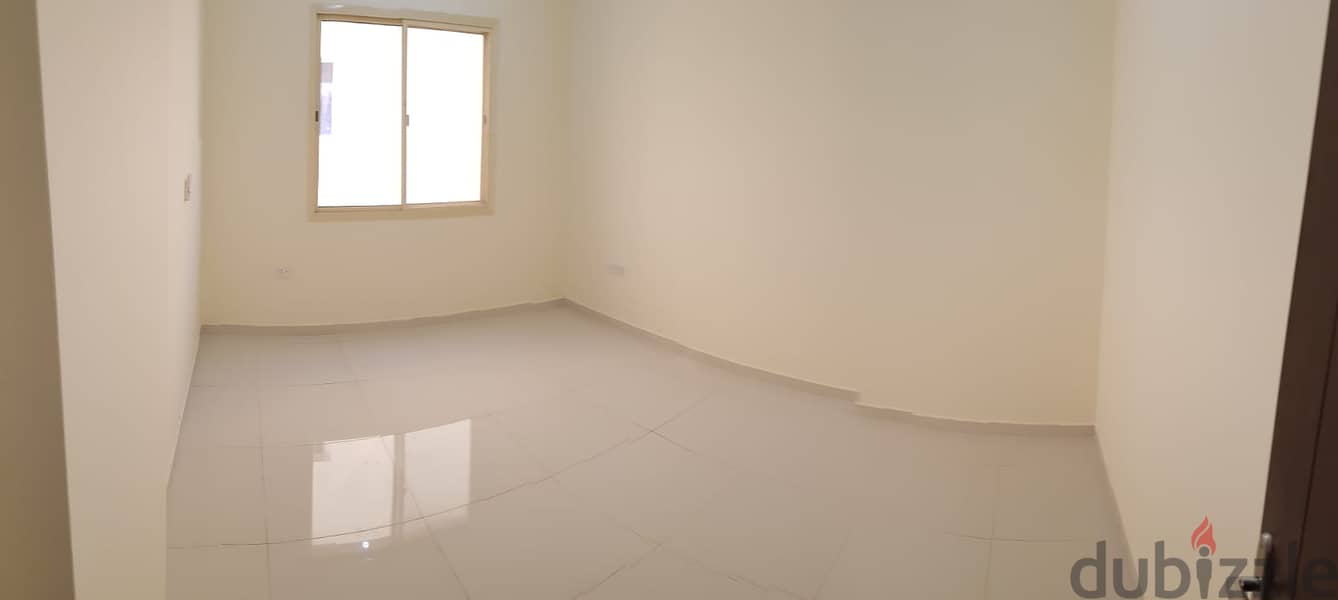 For rent unfurnished family apartment in Al Wakra behind Kims Medical 11
