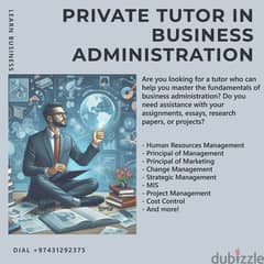Online and offline tuition  for Business Administration students 0