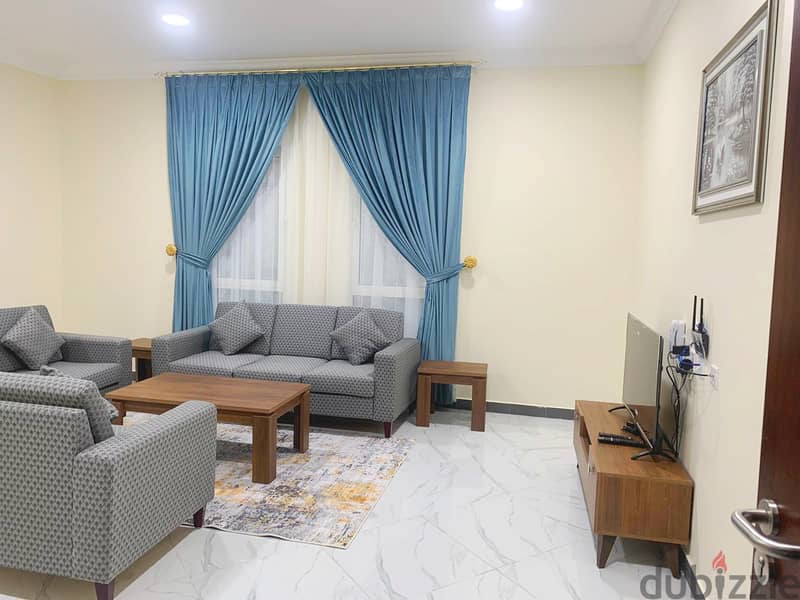 Including bills. . . 2 bhk brand new furnished apartment at wakra 1