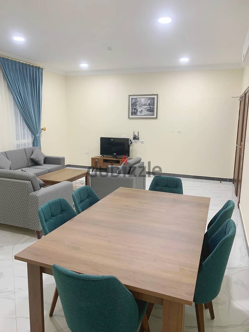 Including bills. . . 2 bhk brand new furnished apartment at wakra 2