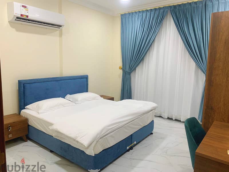 Including bills. . . 2 bhk brand new furnished apartment at wakra 3