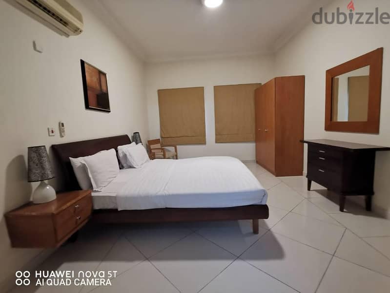 MONTHLY RENTAL 1BHK (KAHRAMAA, WIFI AND CLEAN 3