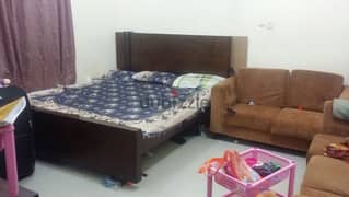1Bhk for rent furnished  for Qr2500 water electricity include al wakra