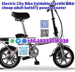 foldable enhanced version fatsnow electric Bike +8618233037038