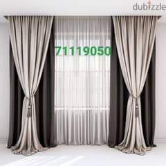 we make new curtains blackout also fitting and Repair Available