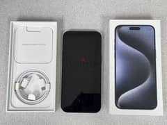 Apple iPhone 15 Pro Max 512gb- Blue Titanium-