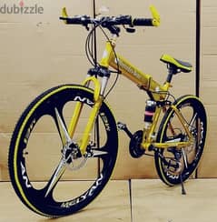 Yellow Foldable Cycle Mercedes Benz Fork Length: