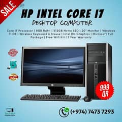 HP Intel Core i7 Desktop