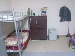 Room and Two bed space Available for executive bachelor At Al Wakra