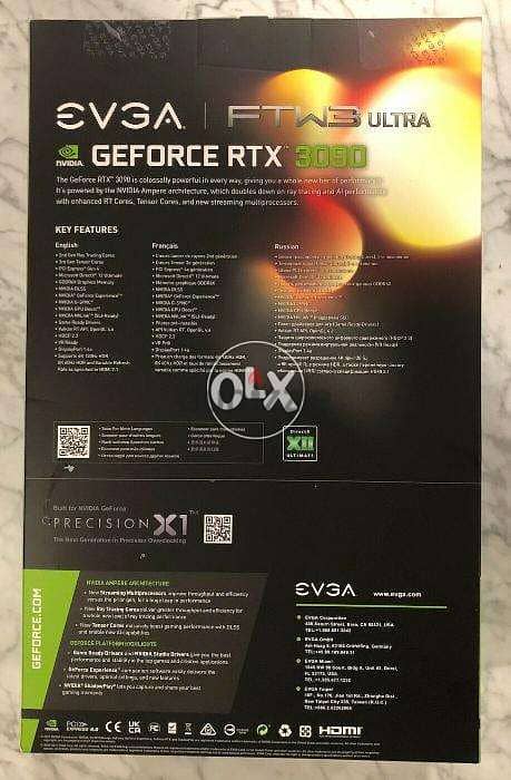 !!NEW !! EVGA NVIDIA GeForce RTX 3090 24GB 1