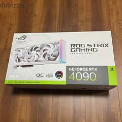 ASUS ROG Strix White GeForce RTX 4090 OC 24GB GDDR6X Graphics Card New