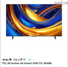 TCL 55inch smart tv