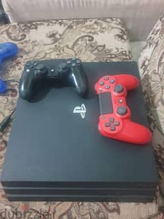 PlayStation 4 pro 1 TB with 2 controllers