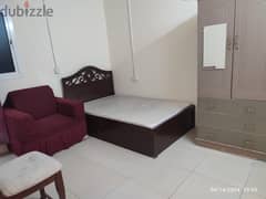 Fully furnished 1, studio room and 2, one bhk available in wakra