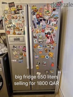 double door fridge and freezer