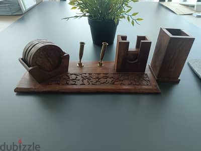 Handmade Wodden pen holder