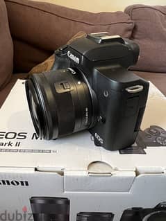 Canon E O S M50 Mark II Mirrorless 15-45mm and 55-200mm Lenses 0