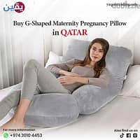 Buy G-Shaped Maternity Pregnancy Pillow in QATAR 0