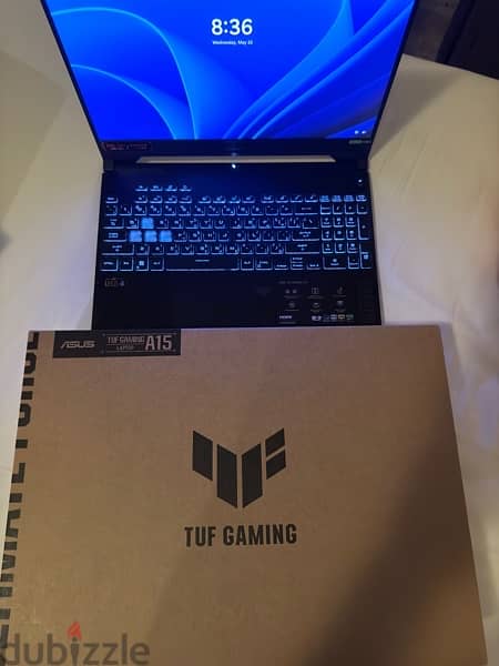 Asus tuf a15 gaming laptop 2023 plus razor mouse and keyborad 3