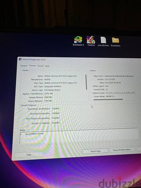 Asus tuf a15 gaming laptop 2023 plus razor mouse and keyborad 6