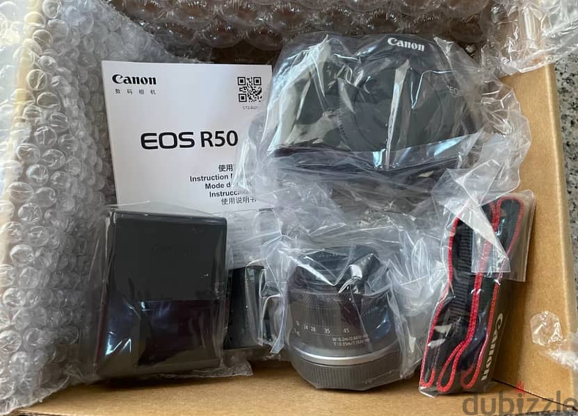 Canon EOS R50 Mirrorless 24.2 MP Camera with RF-S 18-45mm f/4.5-6.3 IS 3