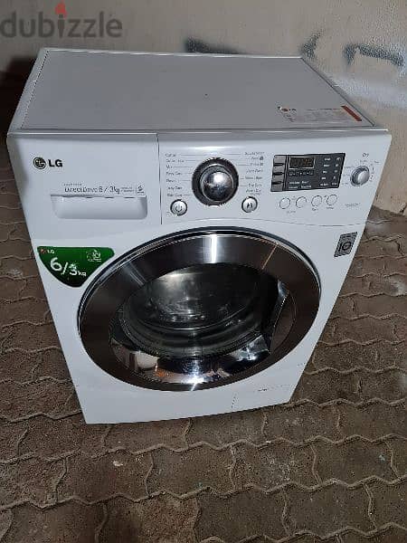 LG 6/3. Kg Washing machine for sale call me 51008499 0