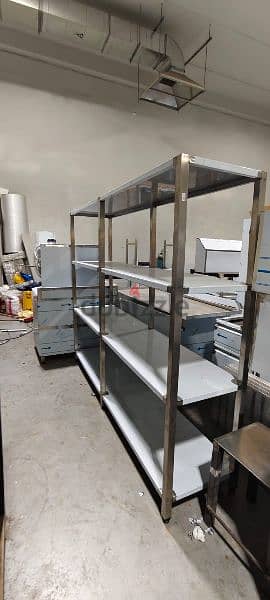 Stainless Steel Kitchen Cabinet Full project 6