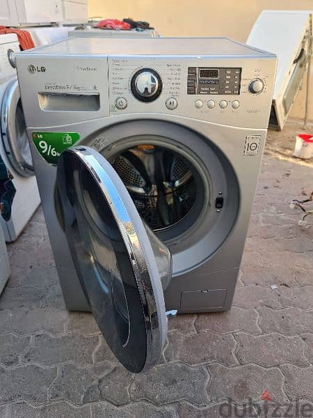 lg 9/6k. g washing machine for sale very good quality call me 0