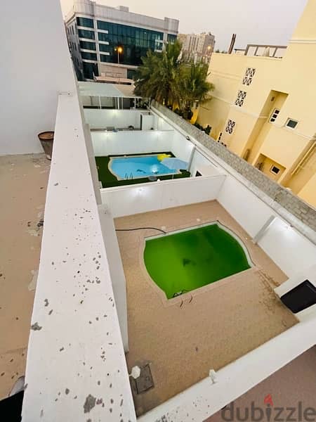 Single family or 2 family villa in hilal with swimming pool 2