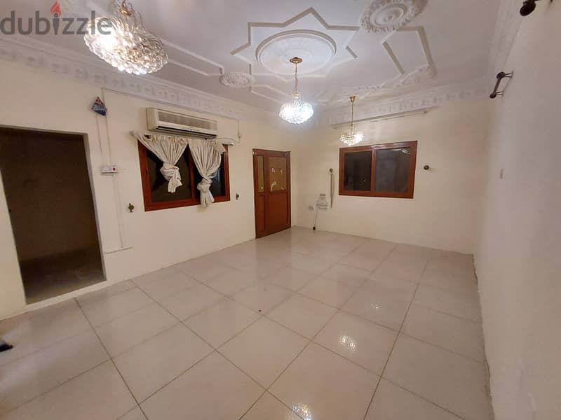 Spacious unfurnished 1bhk ground-floor in Al-Wakra for families. 0