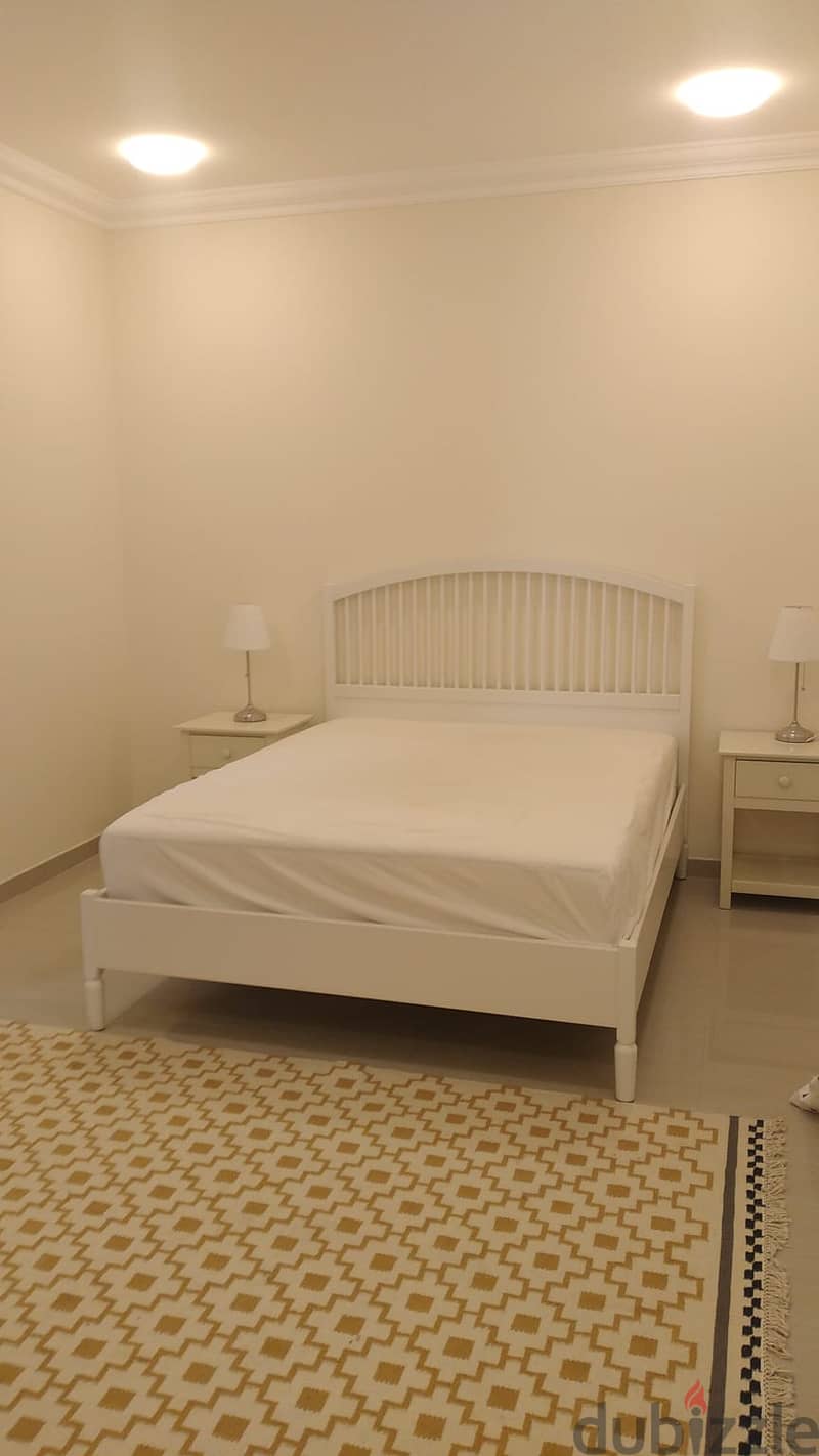 Flat for rent in Al Wakrah, fully furnished for family 3