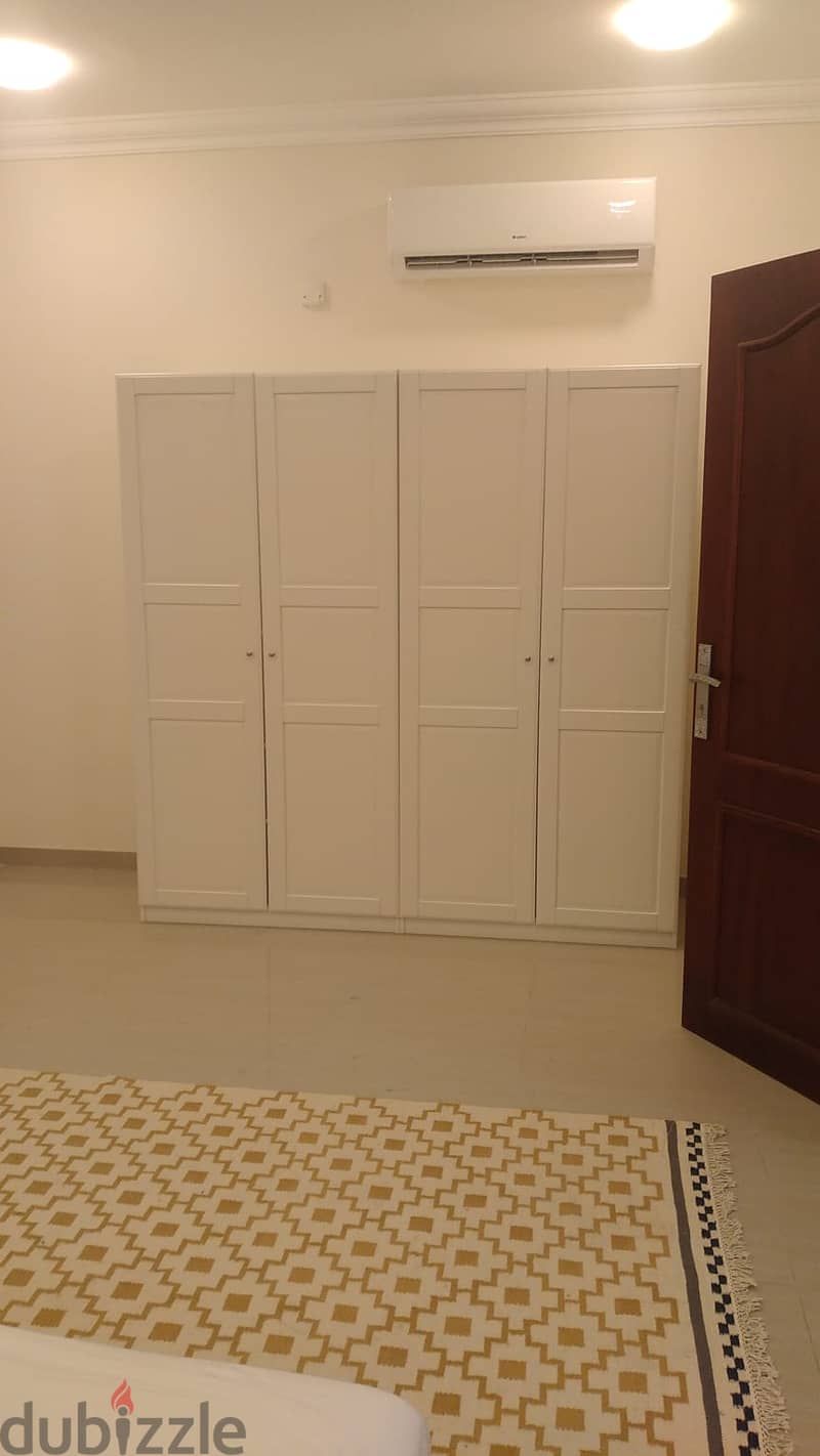 Flat for rent in Al Wakrah, fully furnished for family 4