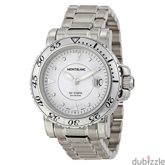 MONTBLANC Sport Automatic White Dial Stainless Steel Men s Watch Jewelry Watches 120254688