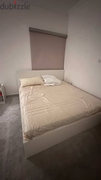 ikea bed 160* 200 cm white 0