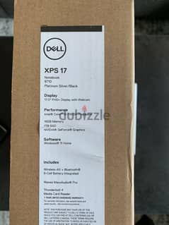 DELL XPS 17 9710 17" Laptop - Intel® Core™ i9, 1 TB SSD, Silver