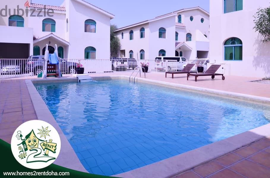 FF Spacious 4BDRM Villa in Thumama ! All Inclusive ! Short Term 12