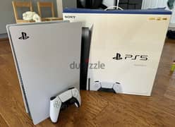 Sony PlayStation 5 Disc Edition 825GB Home Gaming Console - White *WOR 0